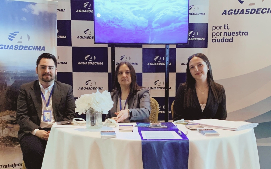 Aguas Décima se hizo presente en el XIX Encuentro Empresarial del Sur
